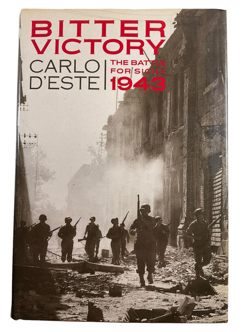WW2 US British Canadian German Bitter Victory Hard Cover Reference Book