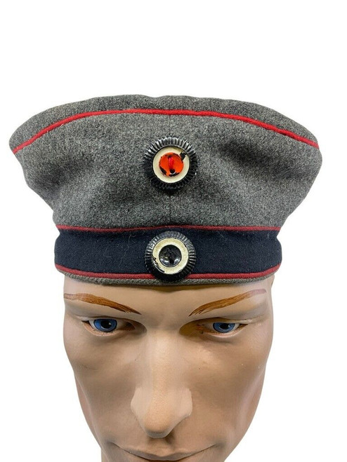 WW1 Imperial German Prussian Field Mutze Field Grey Hat