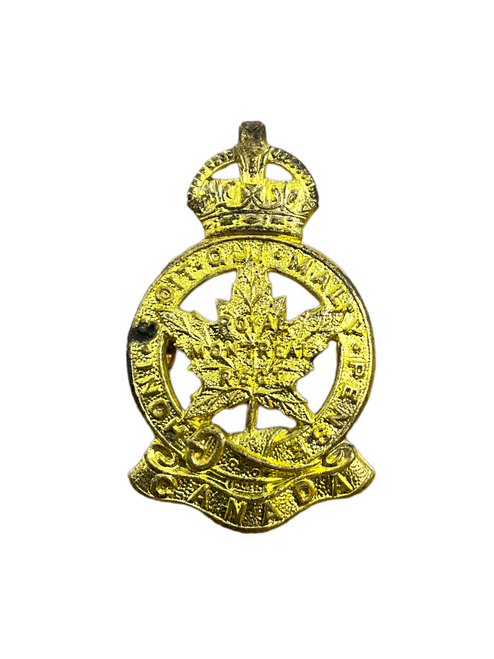 WW2 Canadian Royal Montreal Regiment Cap Badge