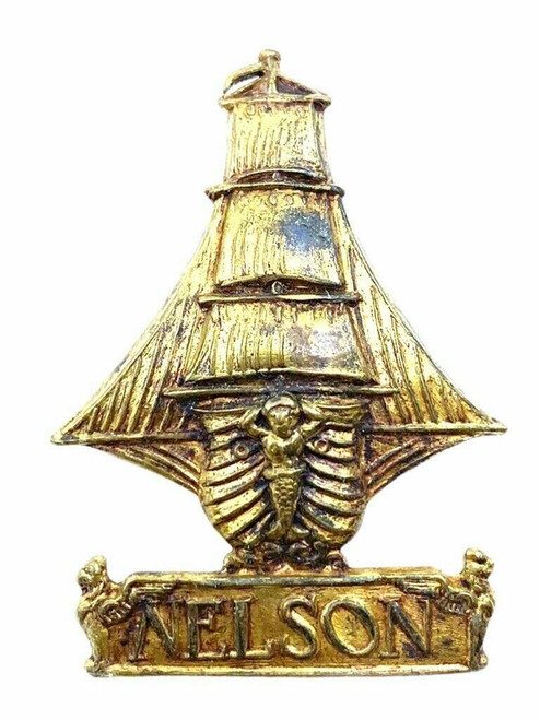 WW1 British Royal Naval Division HMS Nelson Cap Badge REPRODUCTION COPY