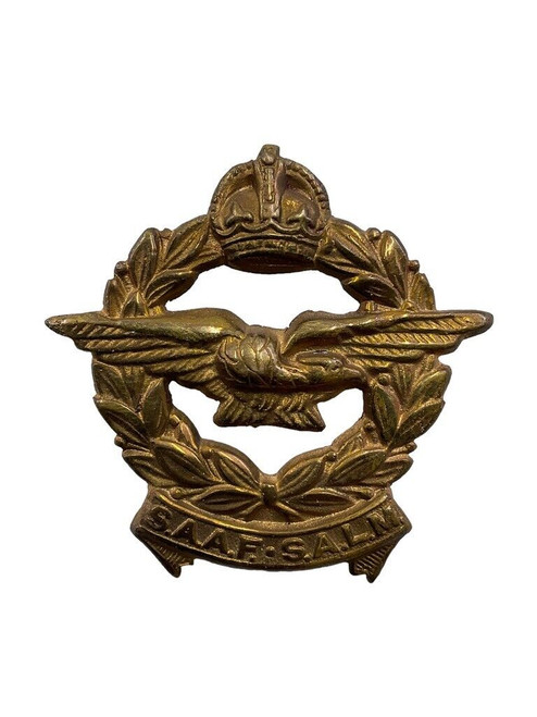 WW2 South African Air Force SAAF Cap Badge