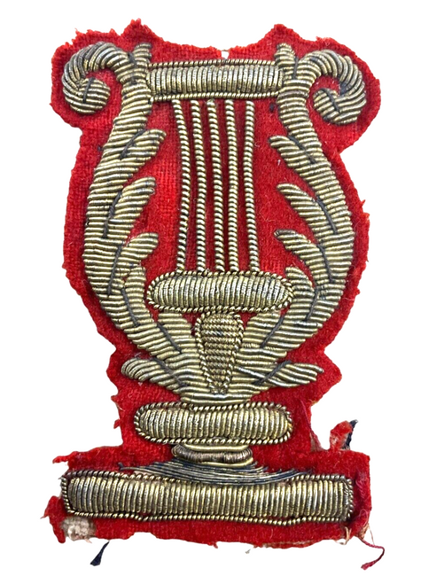 Victorian British Canadian Bullion Musician Speciality Trade Patch Insignia