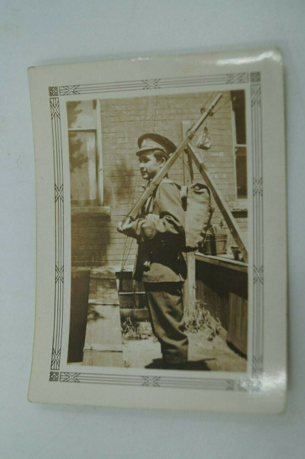 WW1 Canadian CEF Portrait Photograph Equipment Shot