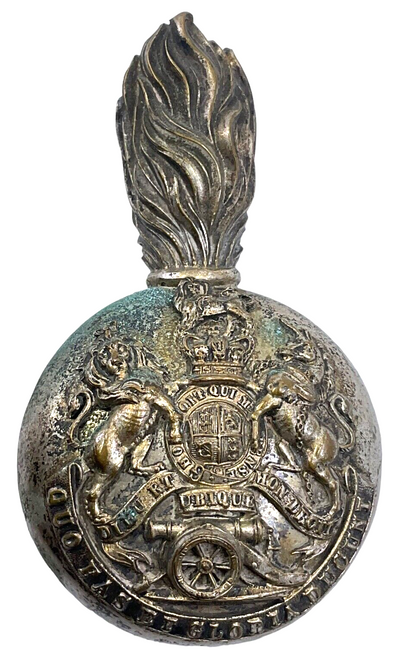 Victorian British Volunteer Artillery Other Ranks Busby Badge