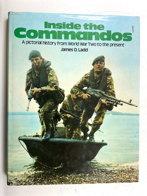 British RM Royal Marine Inside the Commandos Hard Cover Reference Book