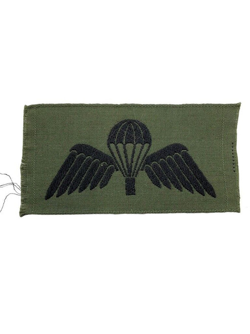 Australian Airborne OD Green Woven Qualification Wings Patch