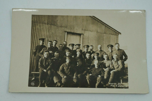 WW1 Canadian CEF Group Photograph Camp