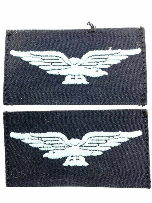 WW2 British Canadian RAF RCAF Sleeve Eagles Insignia Pair