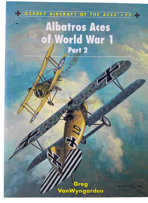 WW1 Imperial German Air Service Albatros Aces WW1 Part 1 Osprey Reference Book