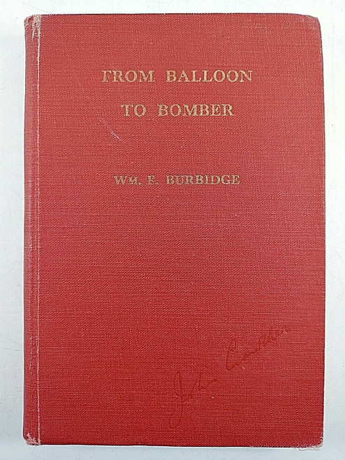 WW1 WW2 British German US From Balloon to Bomber Hardcover Reference Book