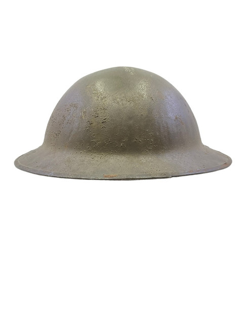 WW1 Canadian CEF Brodie Helmet Named 3160519 Oscar Viav 2nd Dept Btn