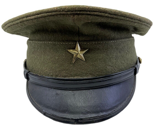 WW2 Japan Japanese Army Administration Visor Peak Cap Hat Size 7