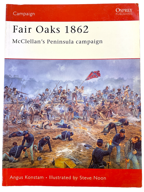US Civil War Fair Oaks Osprey McClellan's Peninsula Campaign Series 124 Soft Cover Reference Book