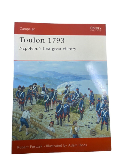 French Toulon 1793 Osprey Campaign No 153 Softcover Reference Book