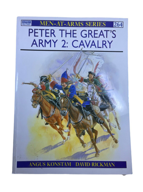 Peter The Greats Army 2 Cavalry Osprey MAA No 264 Softcover Reference Book