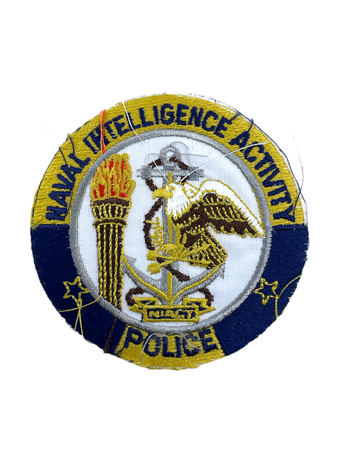 US USN Navy Naval Intelligence Activity Police Patch