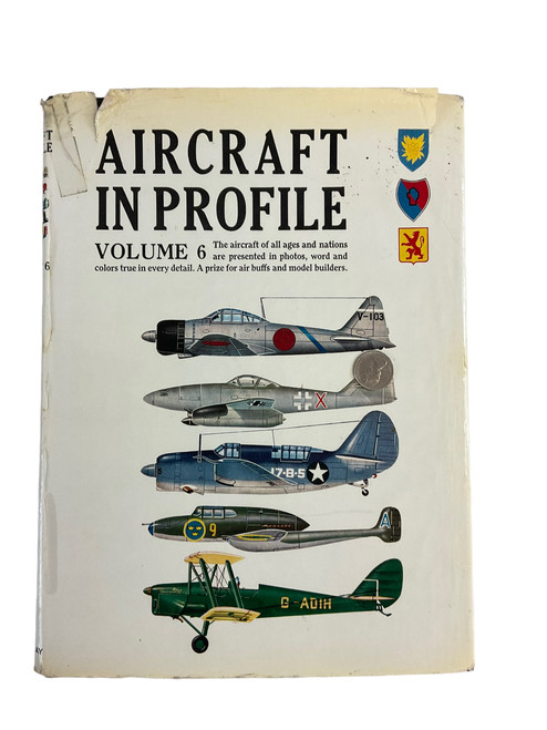 WW1 WW2 British German US Aircraft in Profile Vol 6 Hardcover Reference Book