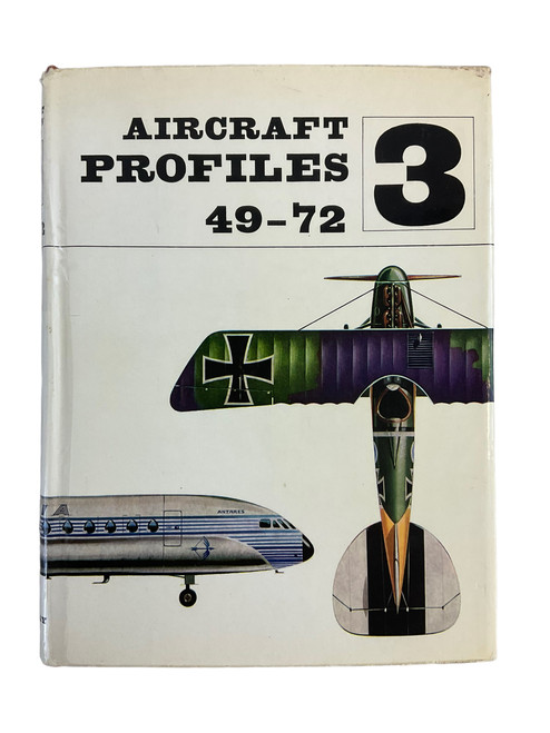 WW1 WW2 British German US Aircraft Profiles 49 to 72 Vol 3 Hardcover Reference Book