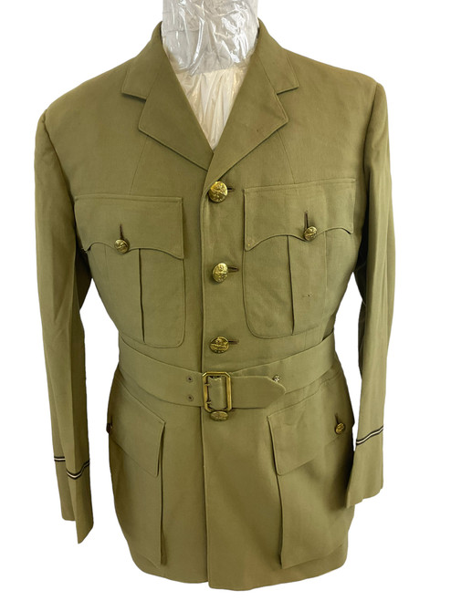 WW2 Canadian RCAF Tropical Worsted TW Pilot Officers Named Service Dress Jacket