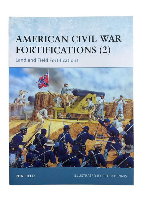 US American Civil War Fortifications 2 Land and Field Osprey Fortress 38 Softcover Reference Book