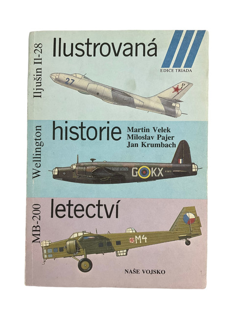 WW1 WW2 Aircraft Edice Triada 2 CZECH TEXT Softcover Reference Book