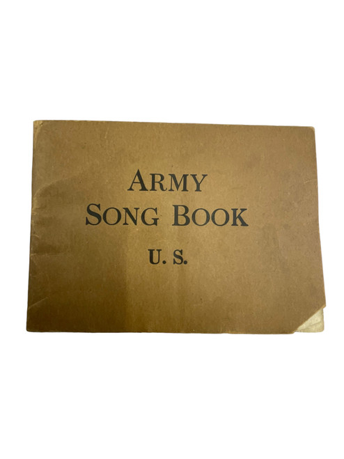 WW1 US AEF Army Song Book