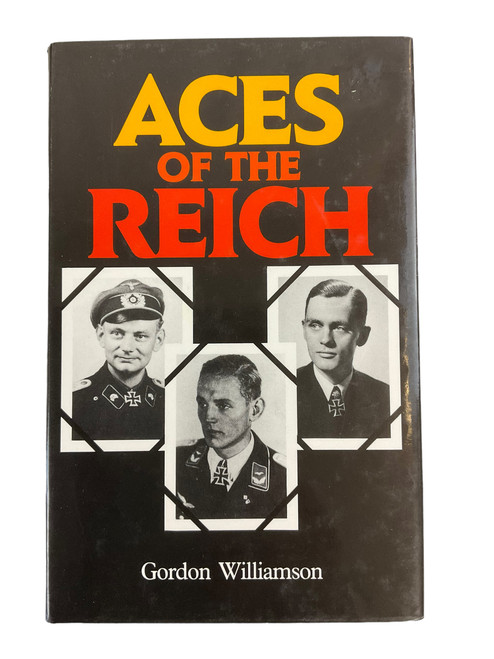 WW2 German Luftwaffe Aces of the Reich Hardcover Reference Book