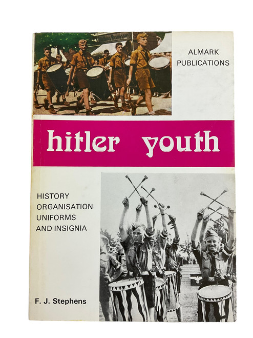 WW2 German Hitler Youth History Organisation Uniforms and Insignia Almark Softcover Reference Book