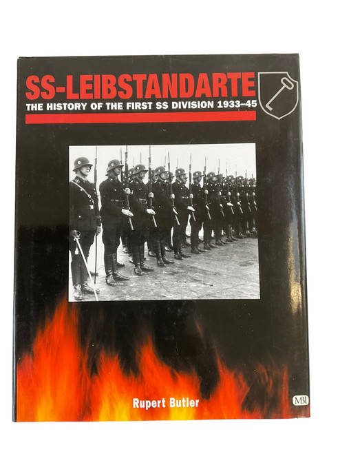 WW2 German SS Leibstandarte The History of the First SS Division 1933 to 45 Hardcover Reference Book