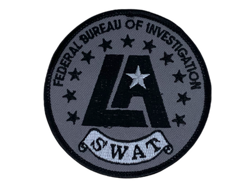 US Federal Bureau of Investigation LA SWAT Patch