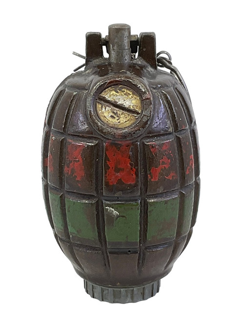 WW2 Canadian #36 Mills Bomb Grenade Chatco 1943 Dated DEWAT INERT