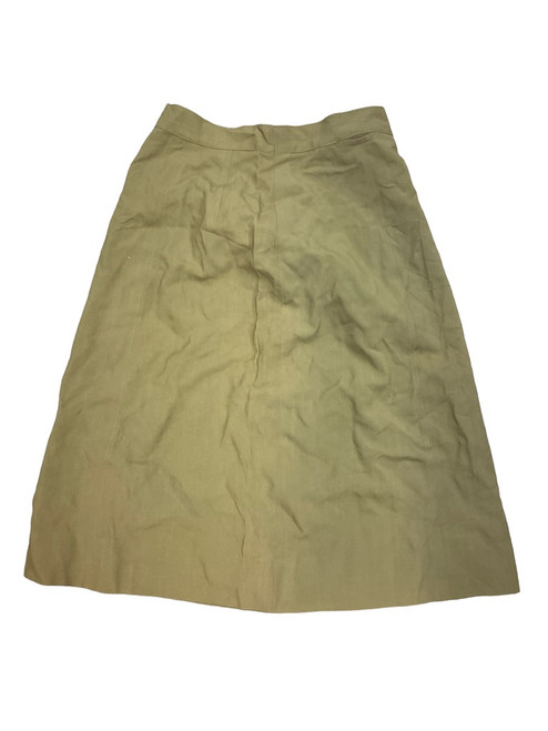 Canadian Army Korean War CWAC Womens Skirt TW Tropical Worsted Size 14 Tall
