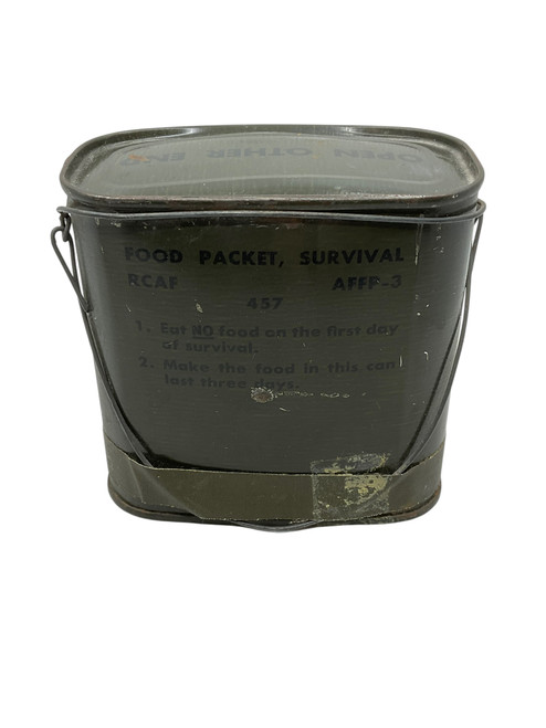 Canadian Forces RCAF Food Ration Packet Survival  Cold War with Contents