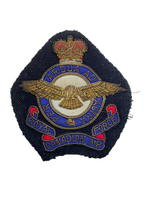 Royal Canadian Air Force RCAF Bullion Wire Blazer Crest