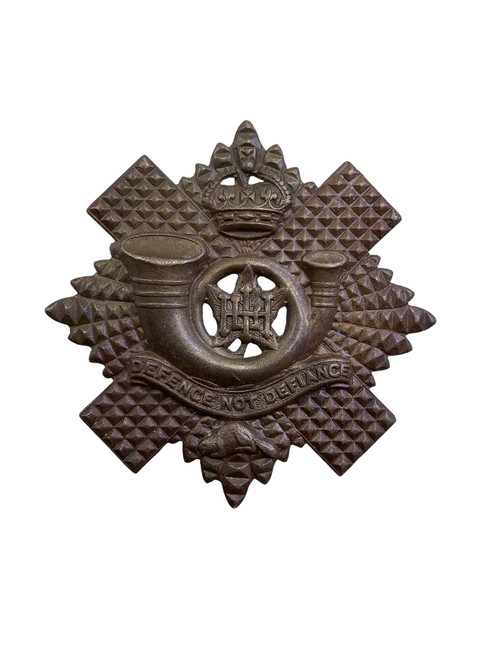 WW2 Canadian HLI Highland Light Infantry Cap Badge