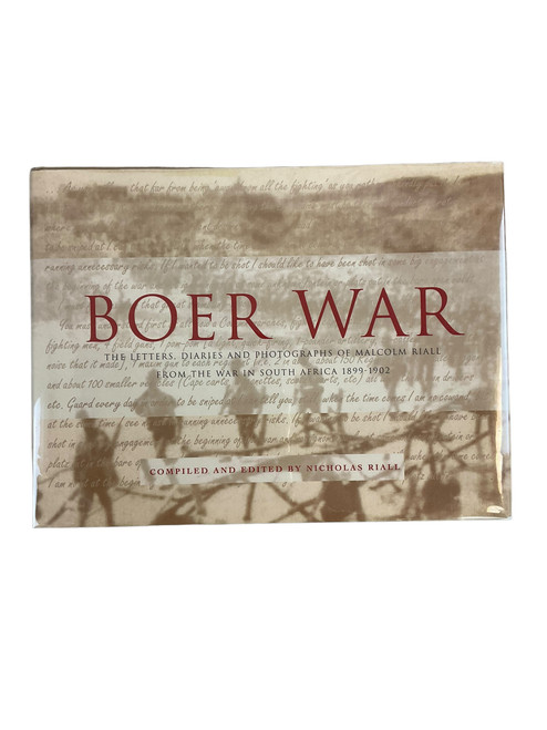 British Boer War The Letters Diaries and Photographs of Malcolm Riall Hardcover Reference Brook