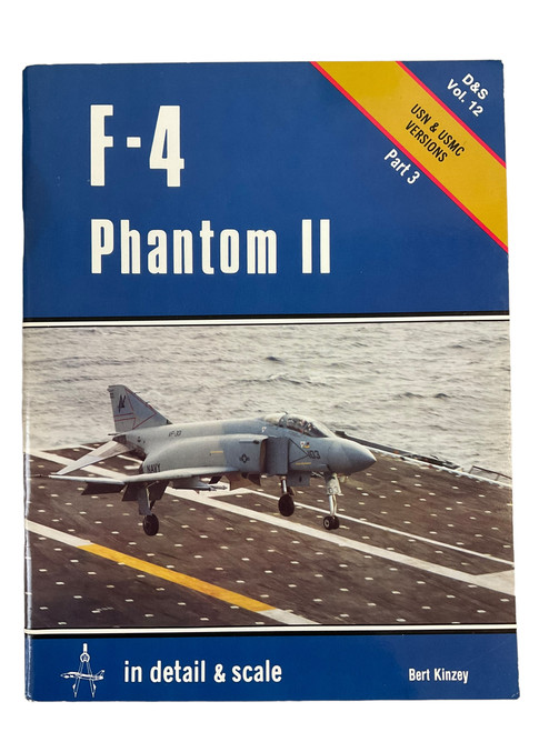US USN USMC F-4 Phantom 2 Detail and Scale Vol 12 Part 3 Softcover Reference Book