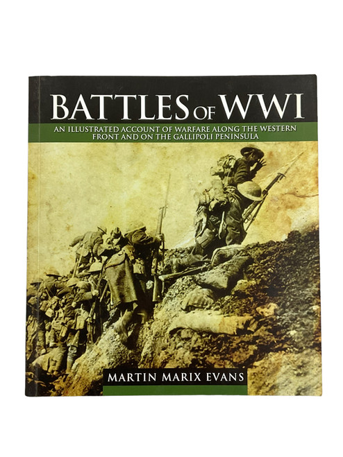 WW1 British US German Battles of WW1 Softcover Reference Book