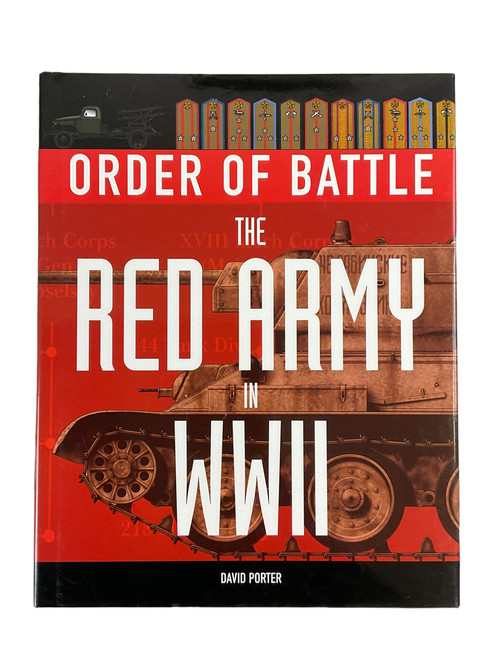 WW2 Russian Soviet Order of Battle The Red Army in WW2 Hardcover Reference Book