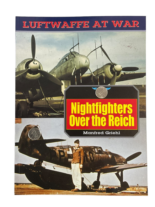 WW2 German Luftwaffe Nightfighters Over the Reich Softcover Reference Book
