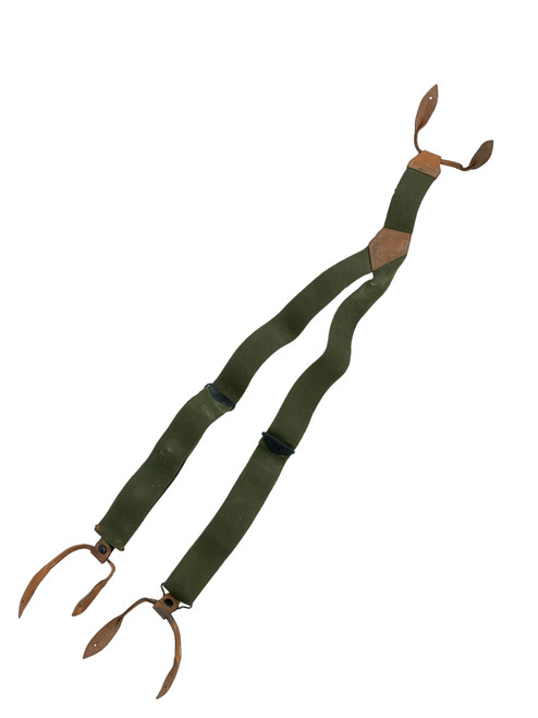 Canadian Forces OD Green Suspenders 2011 Dated