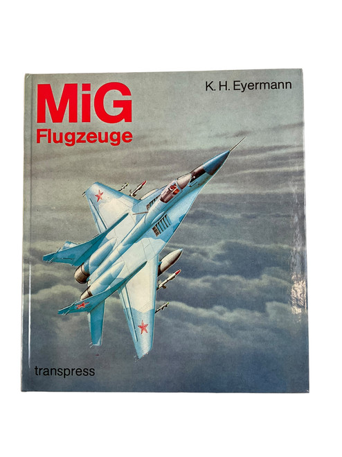 Russian Soviet MiG Aircraft GERMAN TEXT Hardcover Reference Book