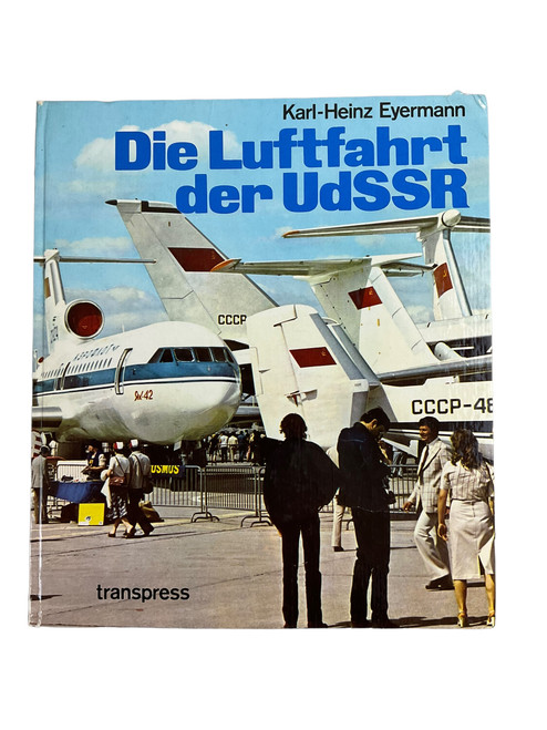 Soviet Russian Air Transport GERMAN TEXT Hardcover Reference Book