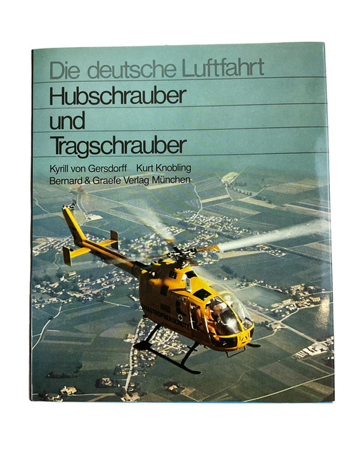 German Helicopters GERMAN TEXT Hardcover Reference Book