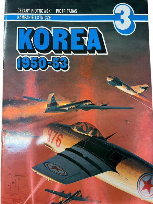 US USAF Korea Lotnicze No 3 POLISH TEXT Softcover Reference Book