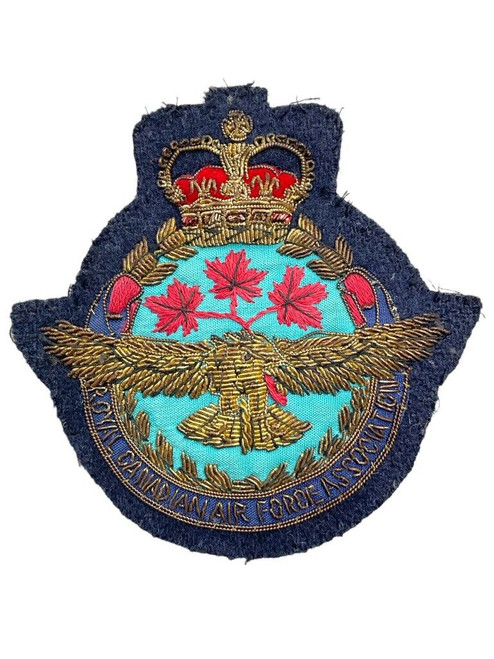Canadian RCAF Association Bullion Wire Blazer Crest