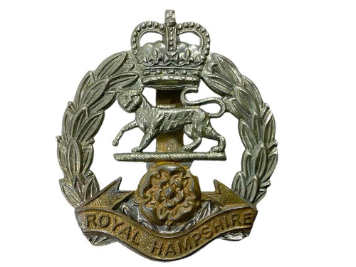 British Royal Hampshire Regiment Cap Badge