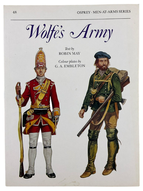 British French Canadian Wolfes Army Osprey No 48 Softcover Reference Book