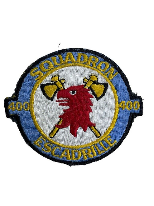 Canadian Forces RCAF 400 Squadron Patch Crest Vintage