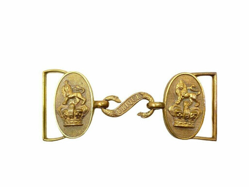 British Victorian Artillery Officers Waist Belt Buckle